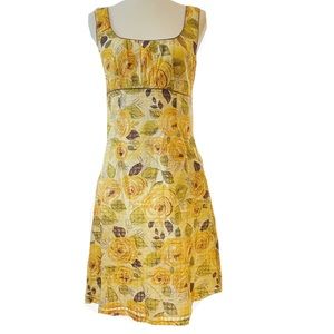 CAbi Sleeveless Floral Sundress